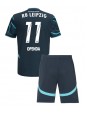 RB Leipzig Lois Openda #11 Ausweichtrikot für Kinder 2024-25 Kurzarm (+ Kurze Hosen)